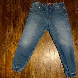 Jean joggers